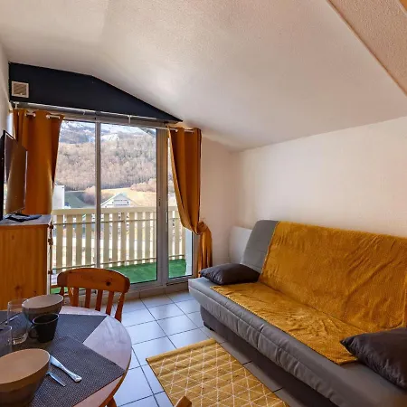 Apartment 4 Pers Cosy Avec Wifi Et Casier A Skis, Vue Pistes, Gourette - Fr-1-400-123 *