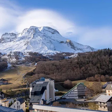 4 Pers Cosy Avec Wifi Et Casier A Skis, Vue Pistes, Gourette - Fr-1-400-123 公寓 欧波讷
